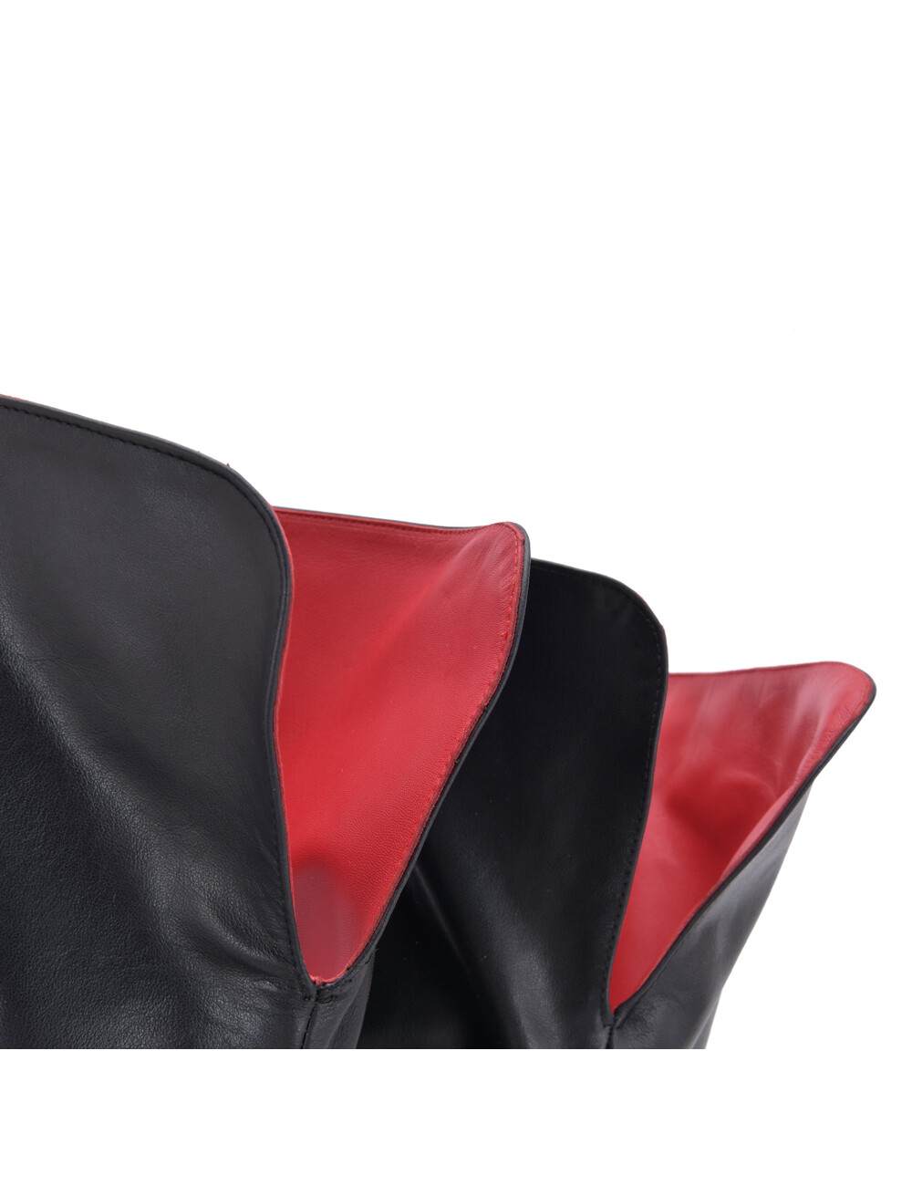 Sanctum Shoes High Italian crotch boots BROOKLYN with 10cm chunky heels in genuine leather