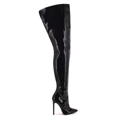 Sanctum Vegan  GIULIA VEGAN SHINY CROTCH BOOTS