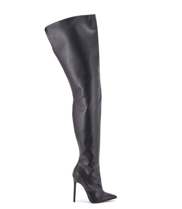 Sanctum Vegan  Extra high thigh boots GIULIA Italian VEGAN leather
