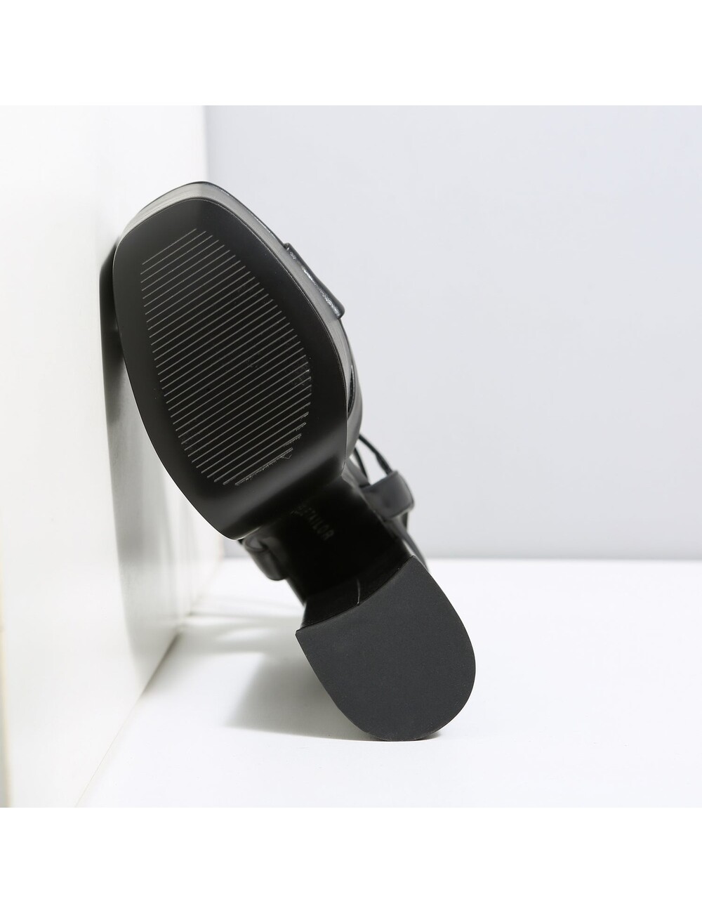 Ellie Tailor by Giaro Black matte chunky heels  "Dolly" by Ellie Tailor