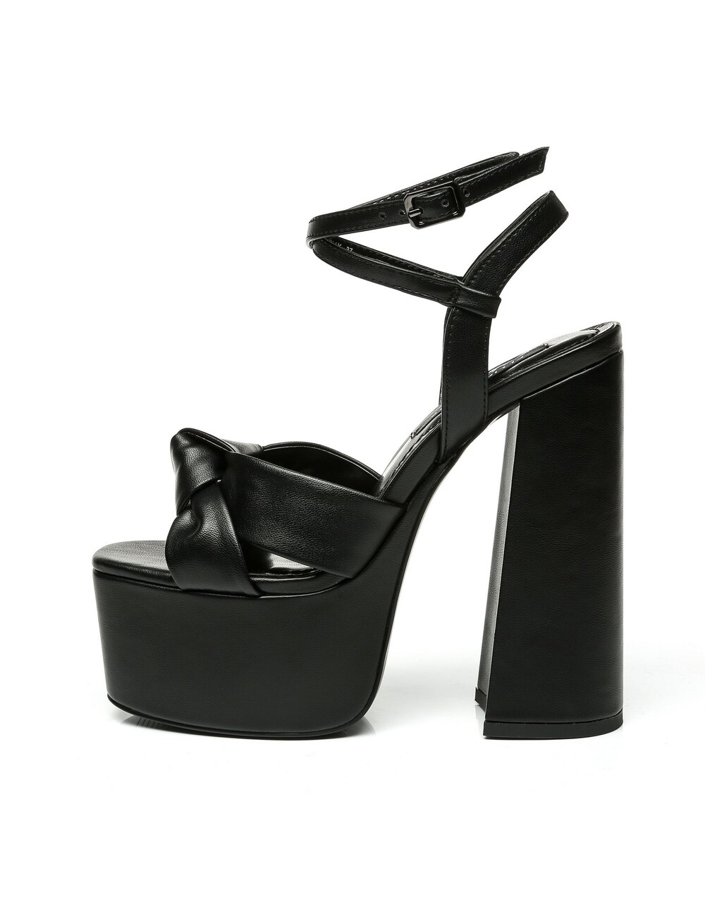 Ellie Tailor by Giaro Zwarte matte dikke hakken "Dolly" van Ellie Tailor