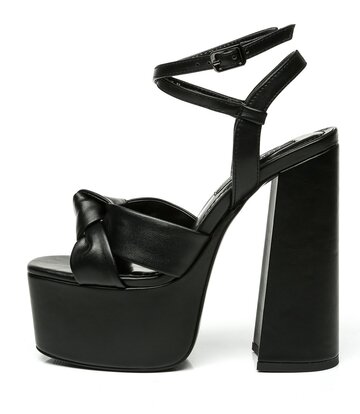 Ellie Tailor by Giaro Zwarte matte dikke hakken "Dolly" van Ellie Tailor