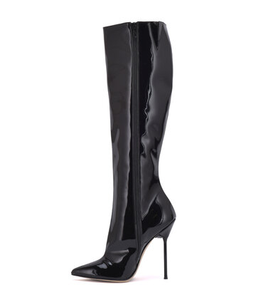 Sanctum Sanctum JASMIN KNEE BOOTS BLACK SHINY