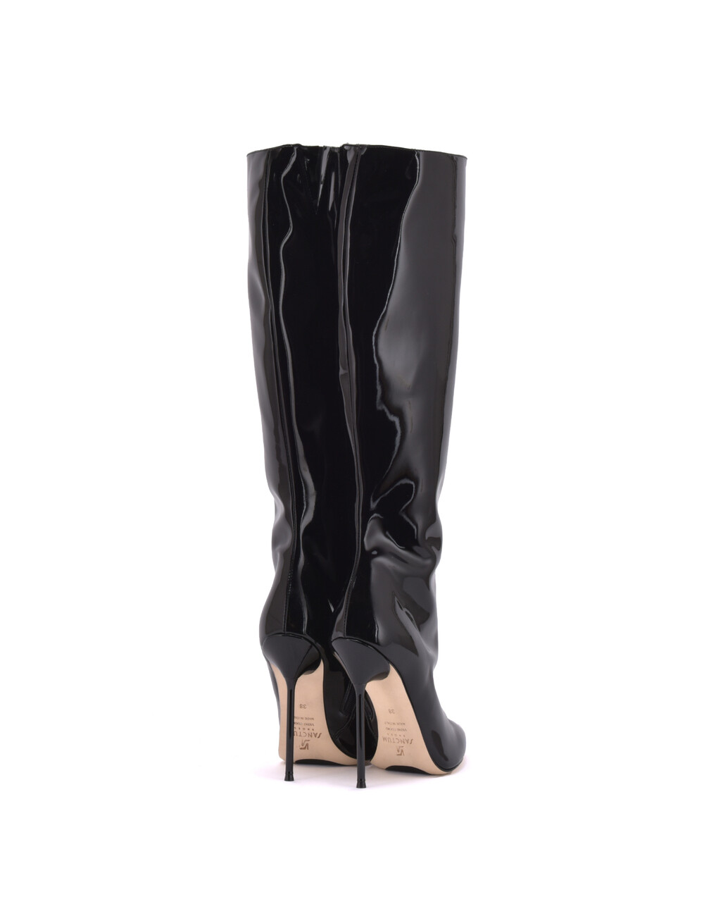 Sanctum Sanctum JASMIN KNEE BOOTS BLACK SHINY