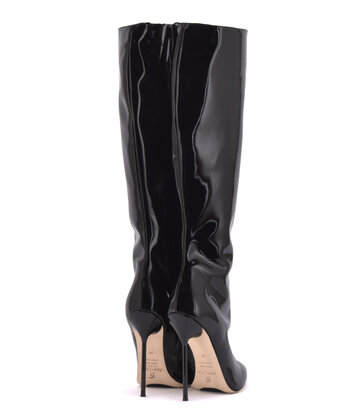 Sanctum Sanctum JASMIN KNEE BOOTS BLACK SHINY