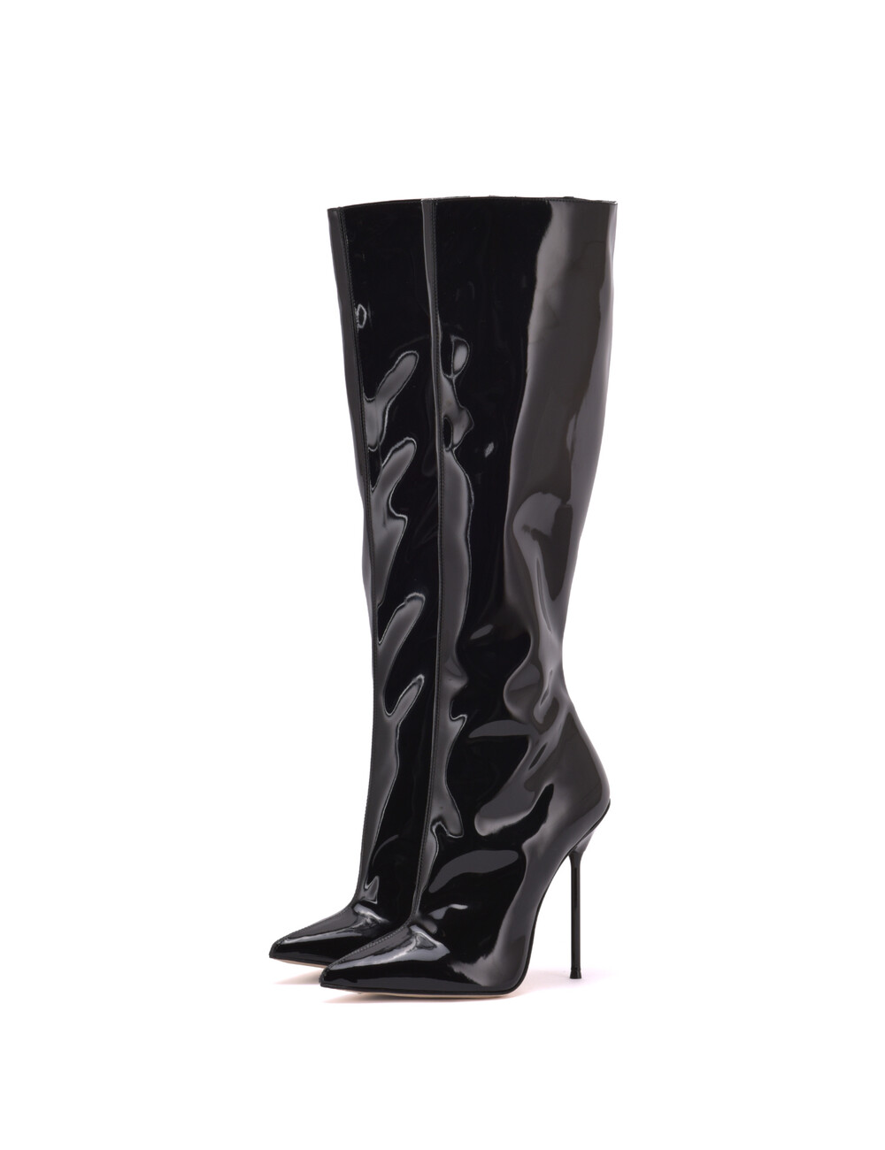 Sanctum Shoes Sanctum JASMIN KNIESTIEFEL SCHWARZ GLÄNZEND