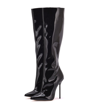 Sanctum Shoes Sanctum JASMIN KNIELAARS ZWART GLANZEND