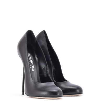 Sanctum Sanctum Shoes VALENTINA ZWART MAT GEITENLEER RONDE NEUS PUMPS