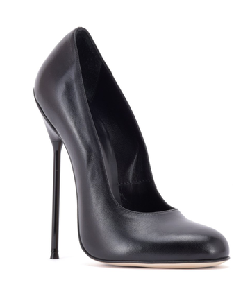 Sanctum Shoes Sanctum Shoes  VALENTINA BLACK MATTE GOAT LEATHER ROUND NOSED PUMPS