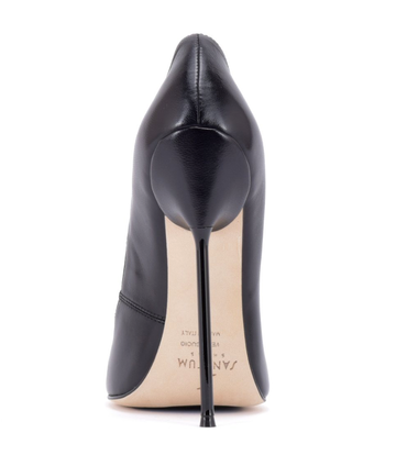 Sanctum Shoes Sanctum Shoes  VALENTINA BLACK MATTE GOAT LEATHER ROUND NOSED PUMPS