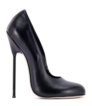 Sanctum Shoes Sanctum Shoes VALENTINA SCHWARZE PUMPS MIT RUNDER SPITZE AUS MATTEM ZIEGENLEDER