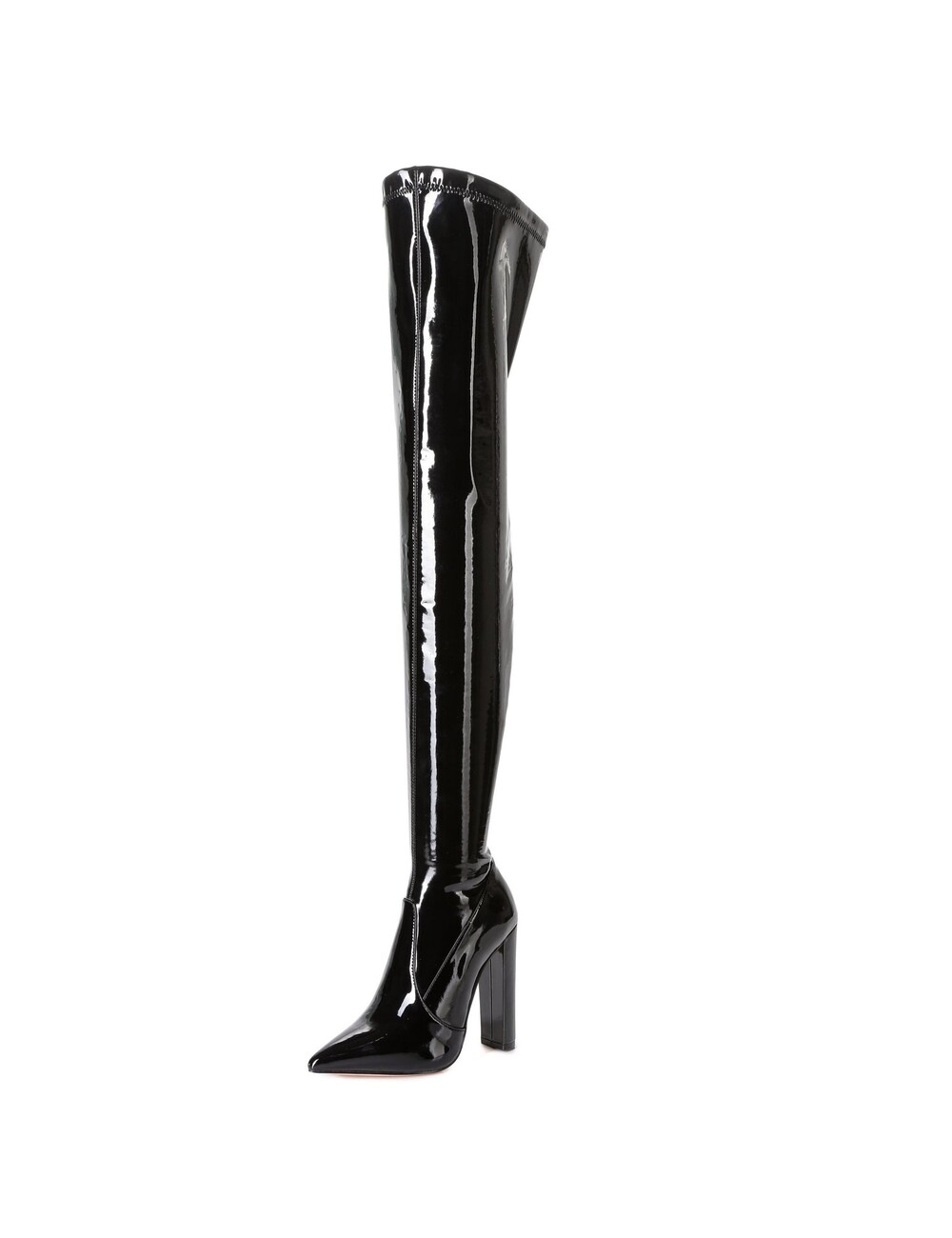 Giaro Giaro Fashion Overknee-Stiefel TRINKET in Schwarz glänzend