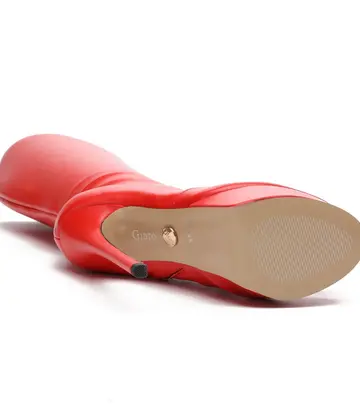 Giaro Giaro STACKSTAND ROOD MATTE KNIE LAARZEN