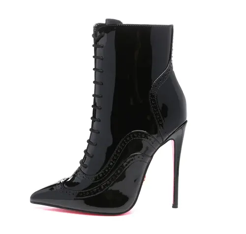 Giaro MONTY SCHWARZE GLÄNZENDE REITSTIEFEL