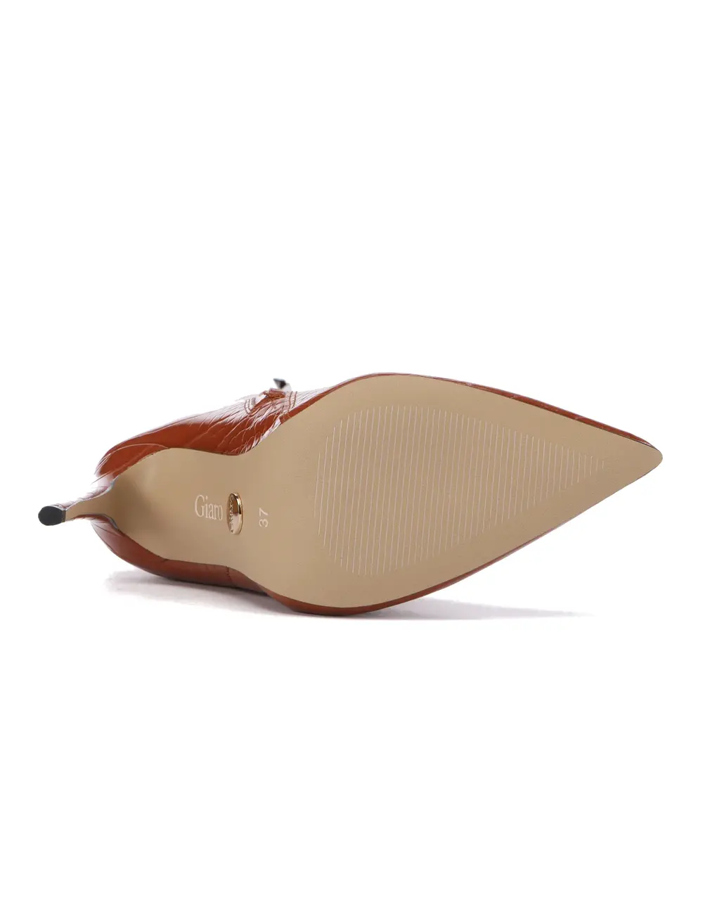 Giaro Giaro MILA | BRUINE CROCK | KNIE LAARZEN | Stiletto hakken