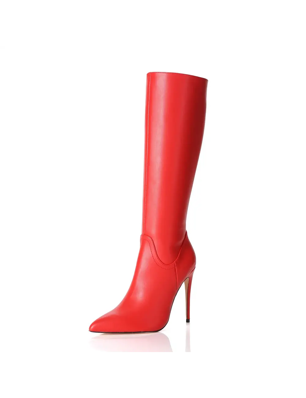 Giaro Giaro MILA | ROOD MAT | KNIE LAARZEN | Italiaanse Stijl