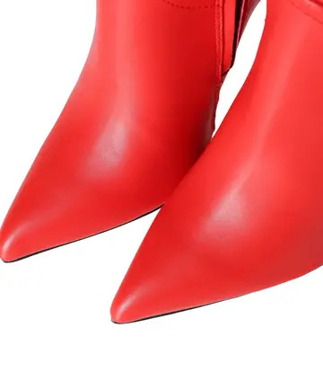 Giaro Giaro MILA | ROOD MAT | KNIE LAARZEN | Italiaanse Stijl