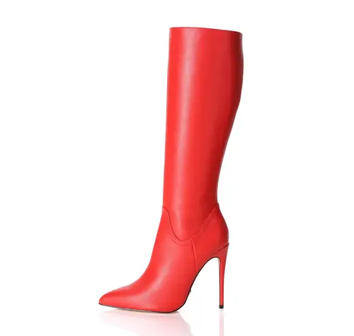 Giaro MILA | RED MATTE | KNEE BOOTS