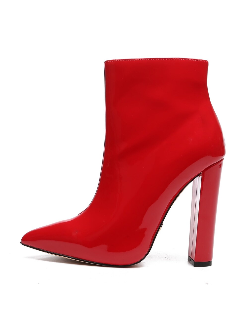 Giaro Giaro ALIA ROTE GLÄNZENDE STIEFELETTEN