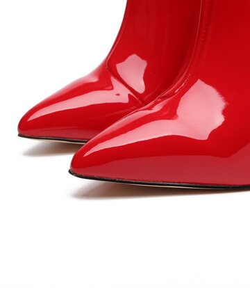 Giaro Giaro ALIA ROTE GLÄNZENDE STIEFELETTEN