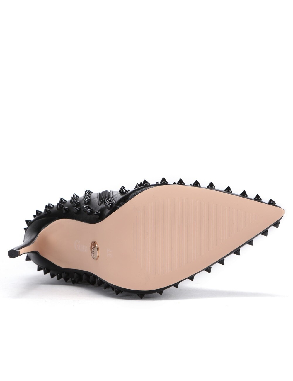 Giaro Giaro TRIBECA ZWARTE KNIE LAARZEN MET ZWARTE STUDS