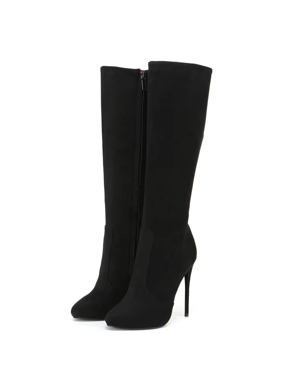 Giaro Giaro BRANDY SCHWARZE KNIESTIEFEL AUS VELOURS