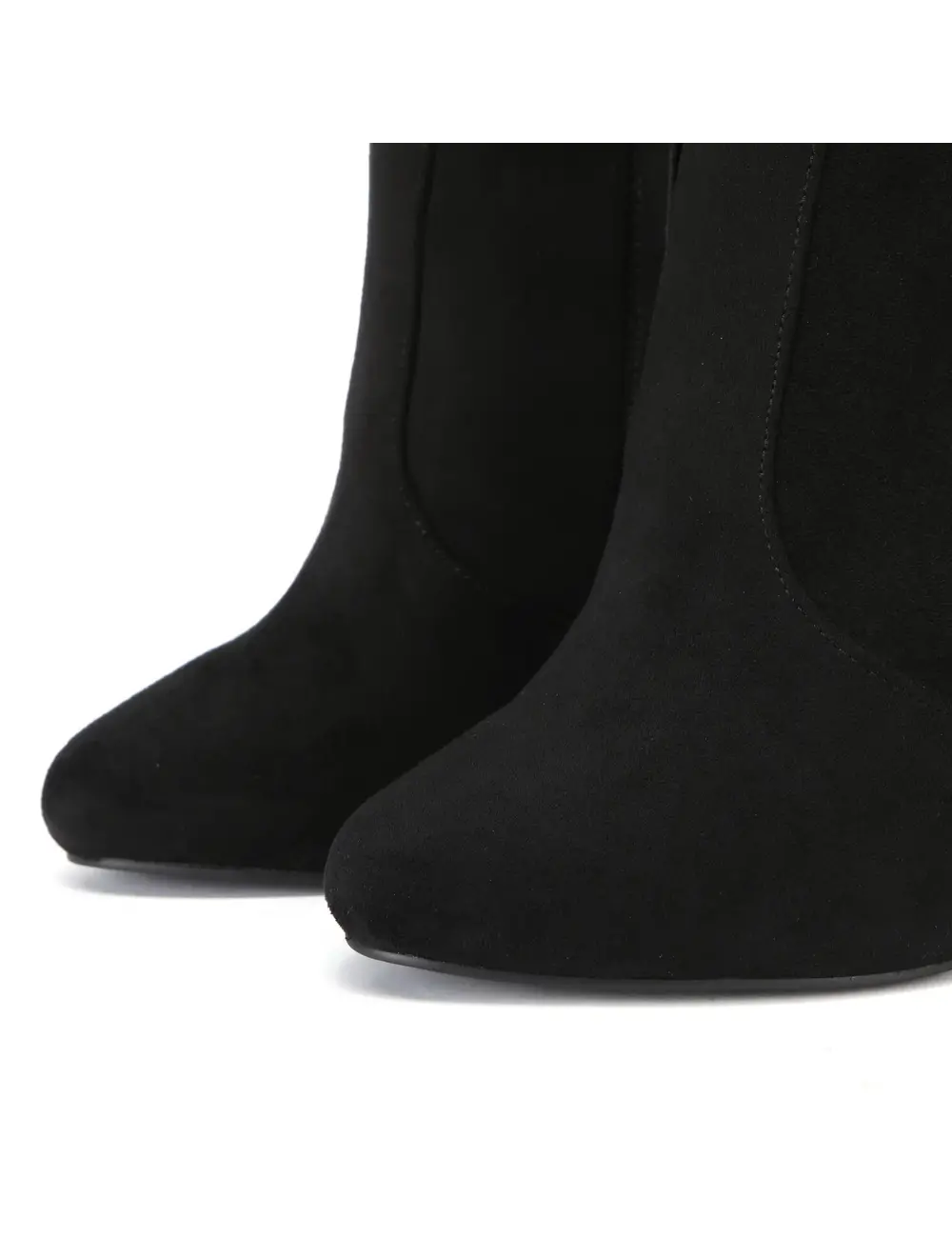 Giaro Giaro BRANDY ZWARTE VELOUR KNIE LAARZEN