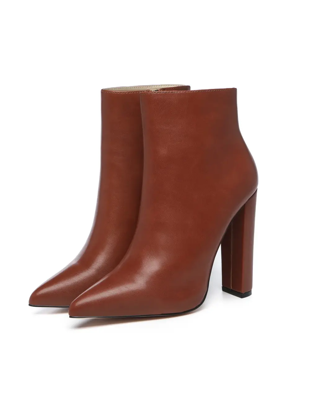 Giaro Giaro ALIA BROWN MATTE ANKLE BOOTS