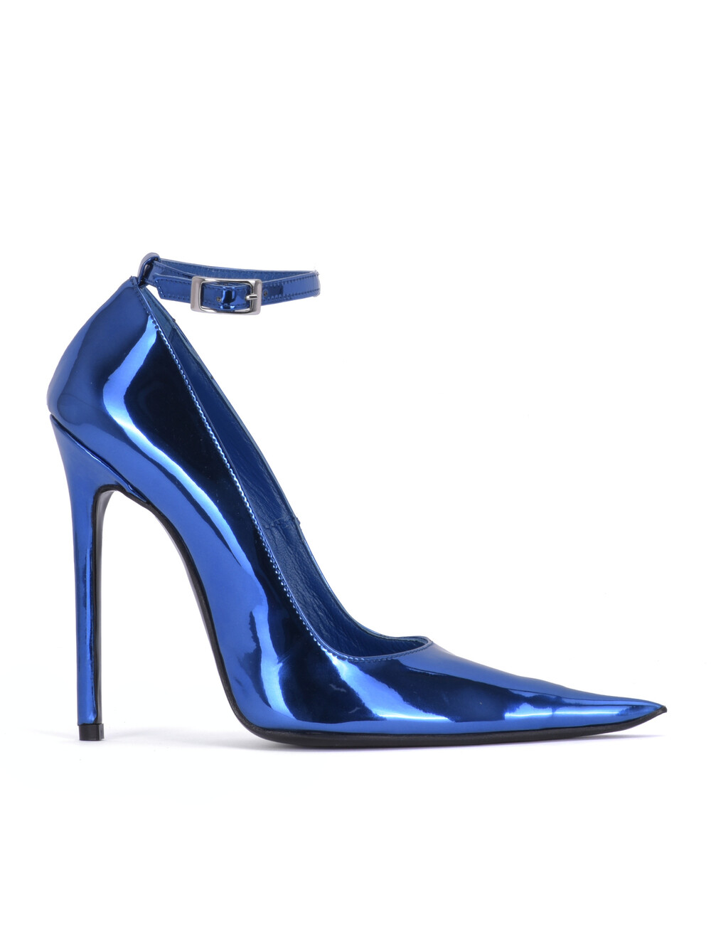Sanctum Shoes Sanctum ANNE EXTREME POINTY PUMPS WITH STRAP ELECTRIC BLUE
