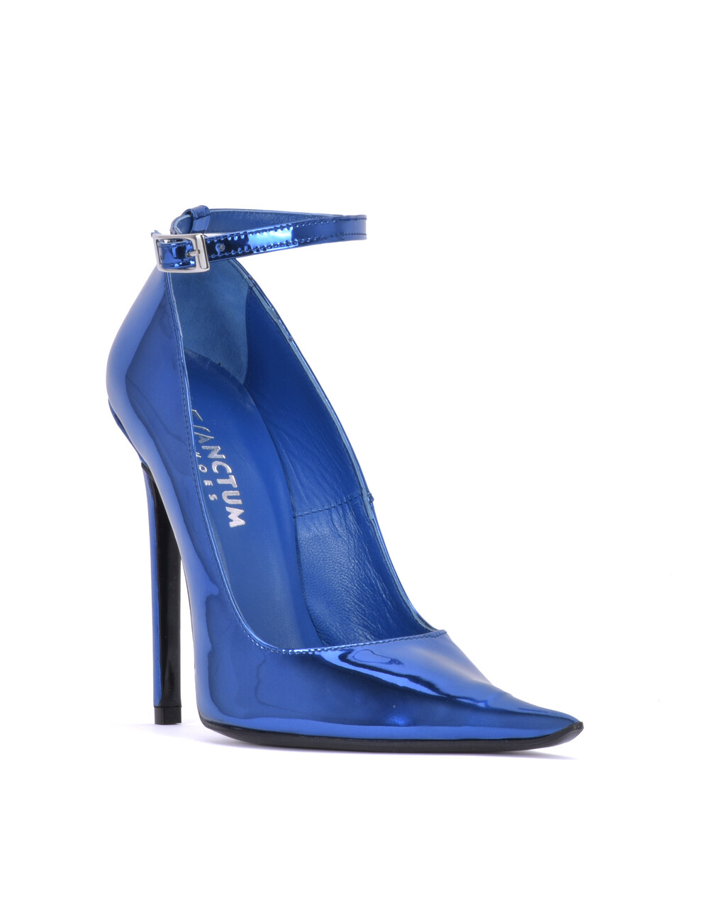 Sanctum Sanctum ANNE EXTREME SPITZE PUMPS MIT RIEMCHEN METALLISCH BLAU