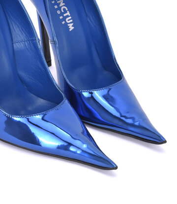 Sanctum Sanctum ANNE EXTREME POINTY PUMPS WITH STRAP ELECTRIC BLUE