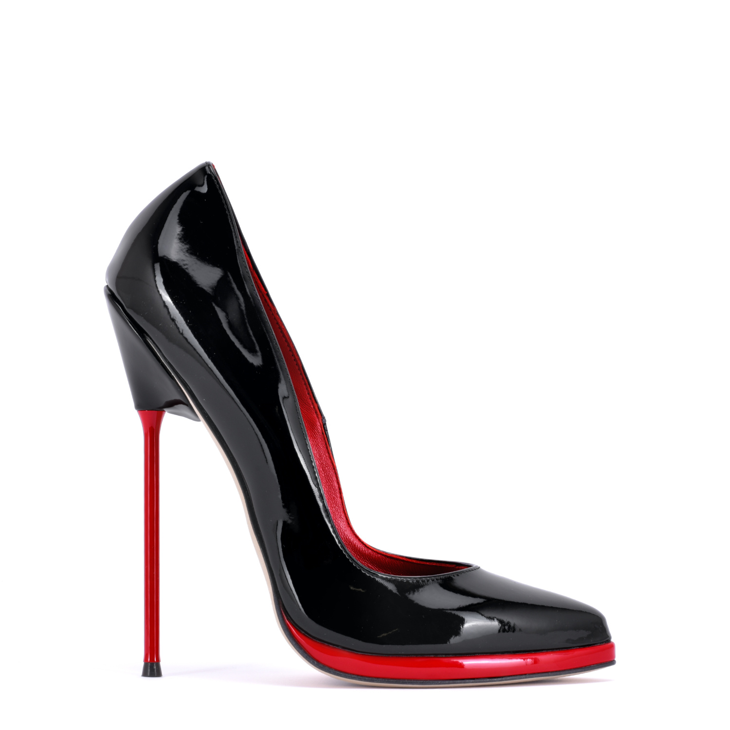 Extrem hohe italienische Pumps PHOEBE mit Metallnadelabsatz