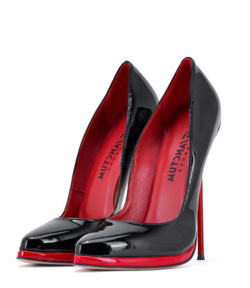 Sanctum Shoes Extreem hoge Italiaanse pumps PHOEBE met metalen naaldhakken