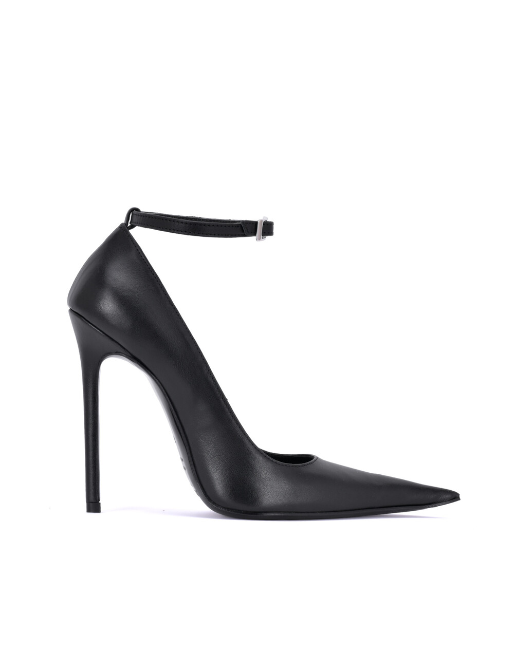 Sanctum Sanctum ANNE EXTREME POINTY PUMPS WITH STRAP BLACK NAPPA