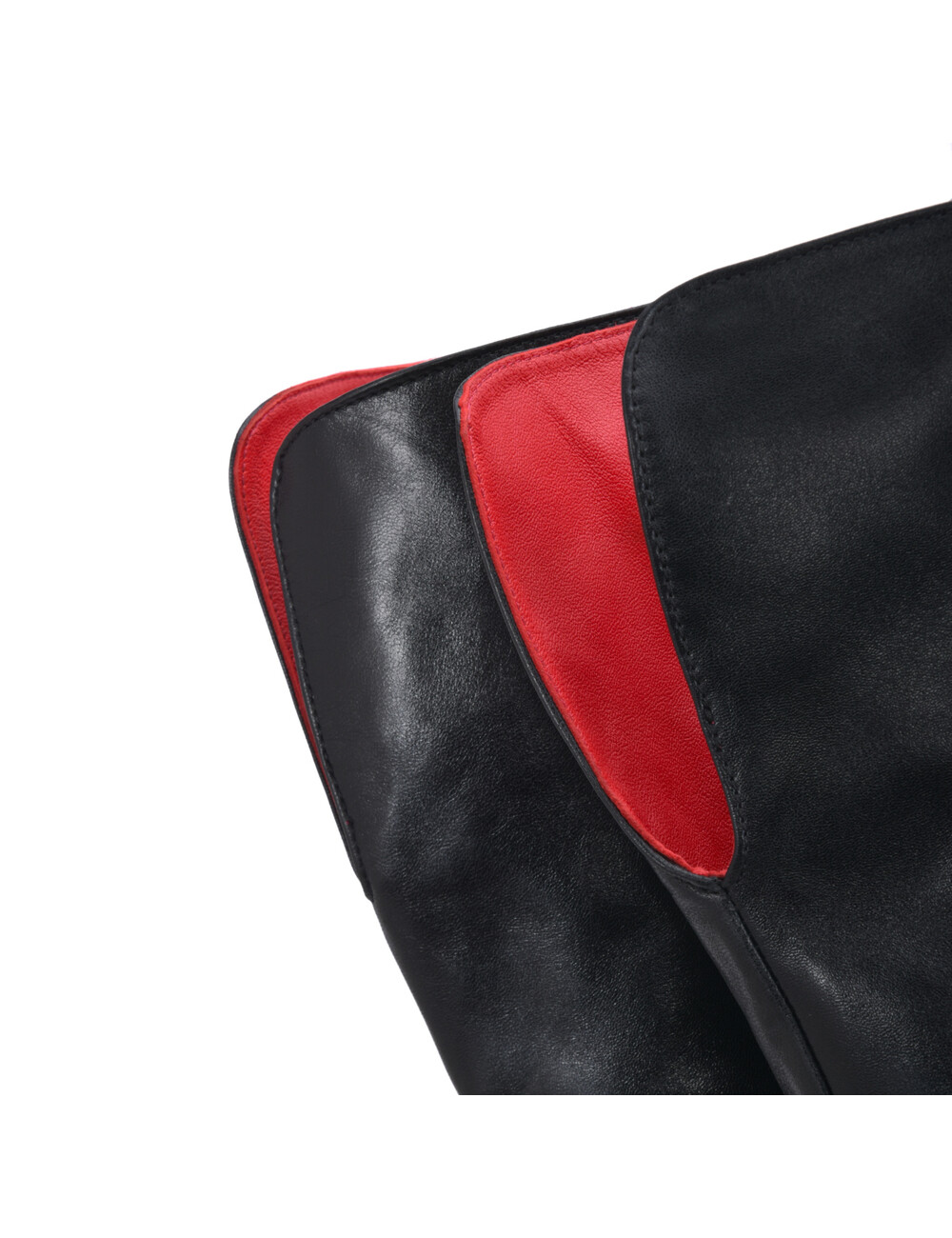 Sanctum Shoes Hohe italienische Schrittstiefel ISIS mit Plateauabsatz aus echtem Leder