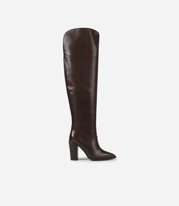 BRONX Shoes BRONX NEW- AMERICANA OVERKNEE BOOTS COFFEE BEAN