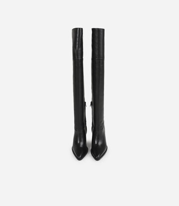 BRONX Shoes BRONX NEW-AMERICANA OVERKNEE-STIEFEL  SCHWARZ