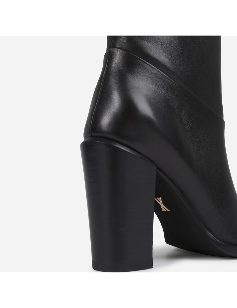 BRONX Shoes BRONX NEW-AMERICANA OVERKNEE-STIEFEL  SCHWARZ