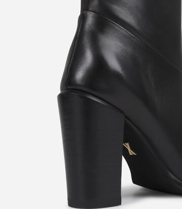 BRONX Shoes BRONX NEW-AMERICANA OVERKNEE-STIEFEL  SCHWARZ