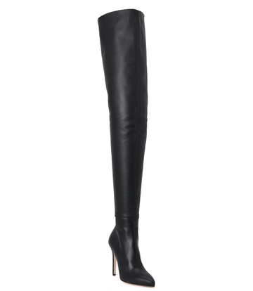 Sanctum High Italian crotch boots VESTA with 10cm stiletto heels in genuine leather