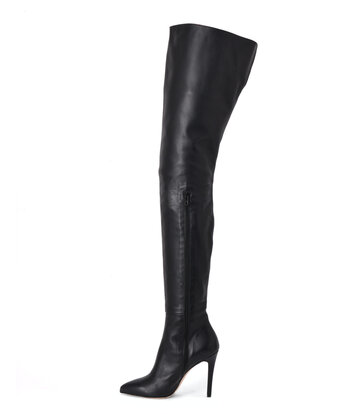 Sanctum High Italian crotch boots VESTA with 10cm stiletto heels in genuine leather