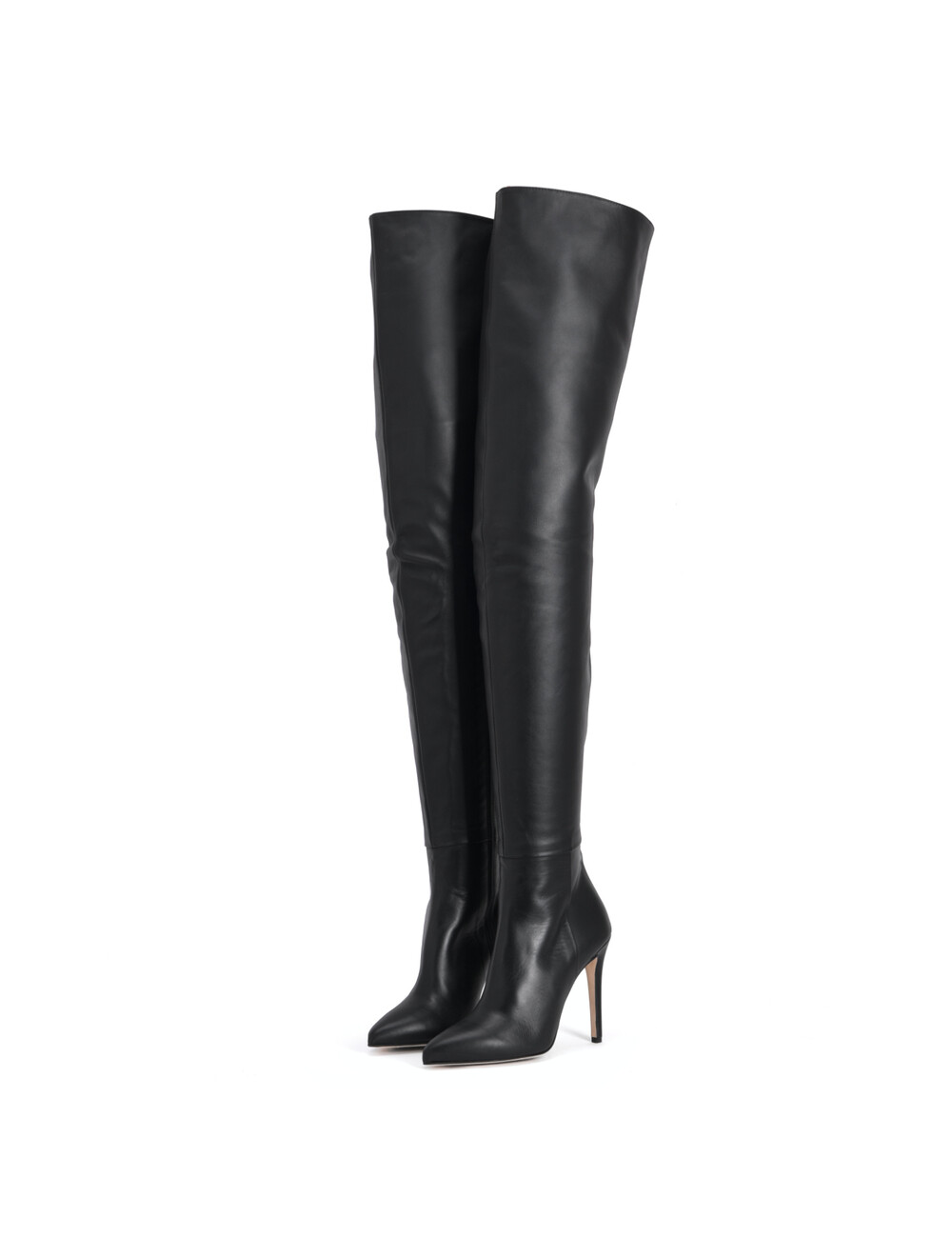 Sanctum Shoes Hohe italienische Schrittstiefel VESTA mit 10cm Stilettoabsatz aus echtem Leder