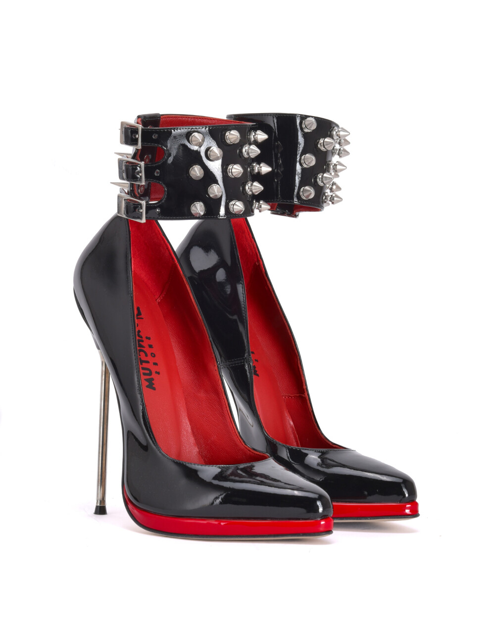 Sanctum Shoes Extremely high Italian pumps FATALE with metal stiletto heels