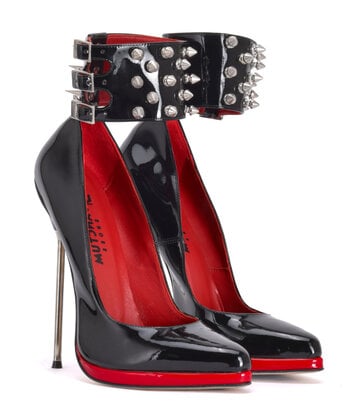 Sanctum Shoes Extremely high Italian pumps FATALE with metal stiletto heels