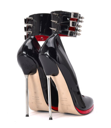Sanctum Shoes Extrem hohe italienische Pumps FATALE mit Stiletto-Absatz aus Metall