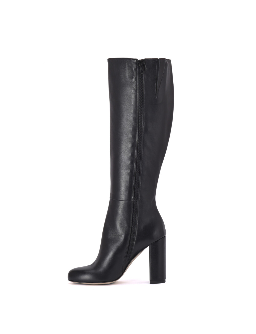 Sanctum Hohe italienische Kniestiefel BLOSSOM mit 10 cm Blockabsatz aus echtem Leder