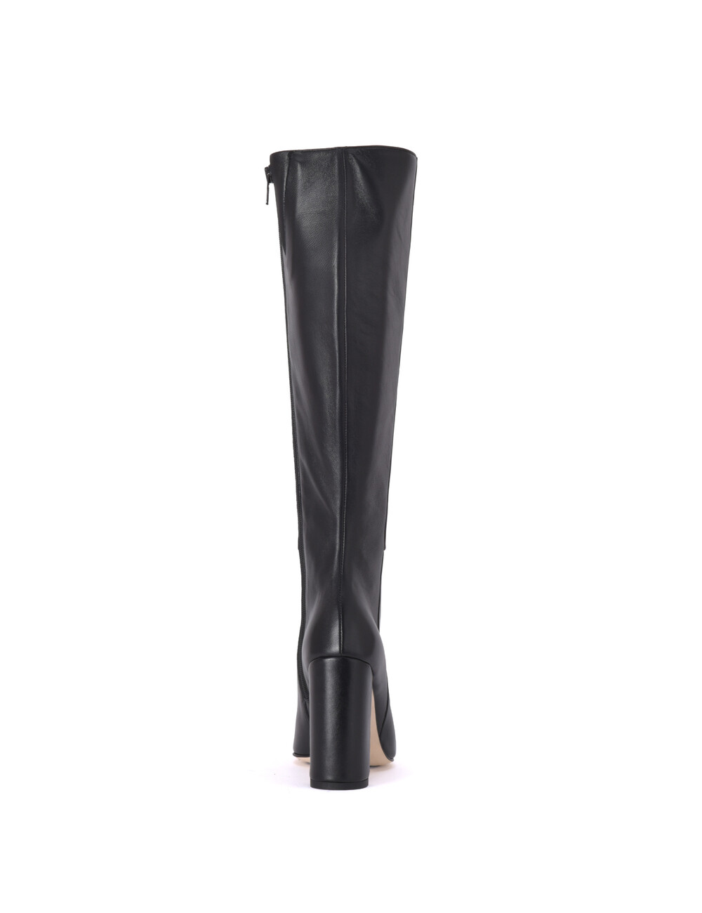Sanctum Shoes Kniehoge Italiaanse lieslaarzen BLOSSOM  met 10cm blokhakken in echt leer