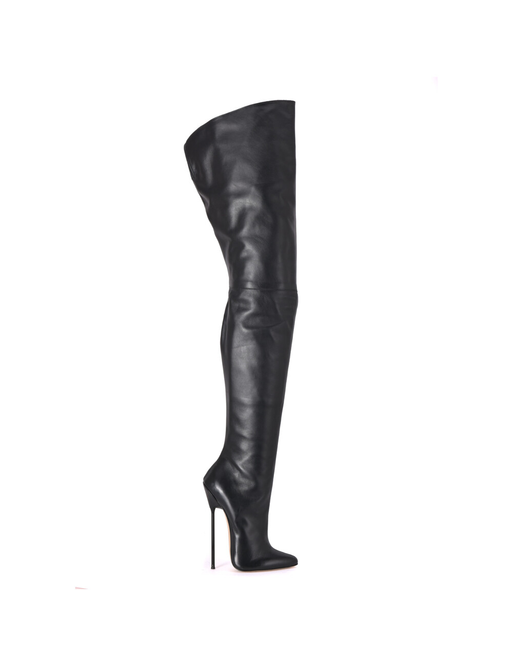 Sanctum Sanctum VICTORIA Schrittstiefel aus schwarzem Nappaleder