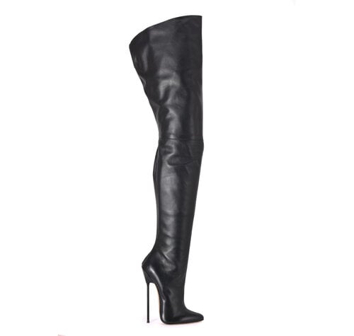 Sanctum Shoes VICTORIA SCHRITTSTIEFEL SCHWARZES NAPPA