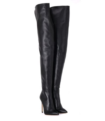 Sanctum High Italian crotch boots VESTA with stiletto heels in genuine leather